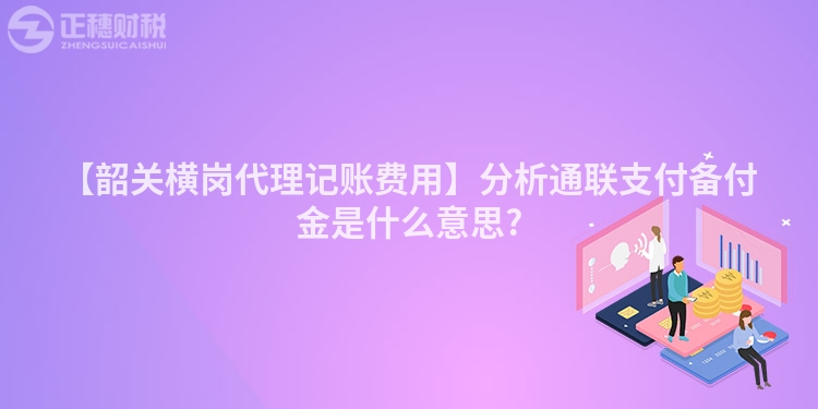 【韶關橫崗代理記賬費用】分析通聯支付備付金是什么意思?