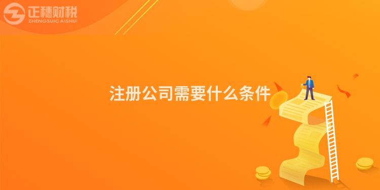 注冊公司需要什么條件