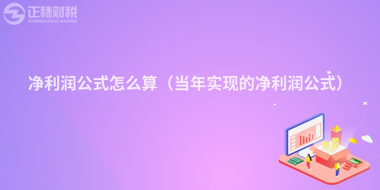 凈利潤公式怎么算(當年實現的凈利潤公式)